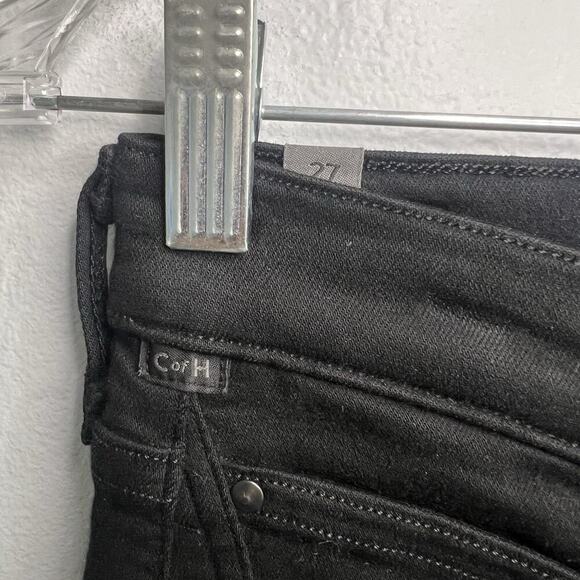 Citizens of Humanity Womens Chrissy High Rise Skinny Jeans Stretch Black Sz 27 - Picture 3 of 13